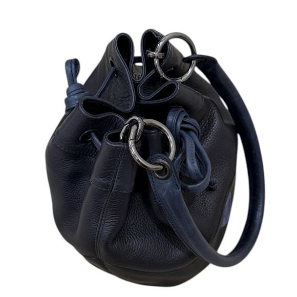 John Fluevog Jocelyn Leather Bucket Bag - Picture 12 of 14